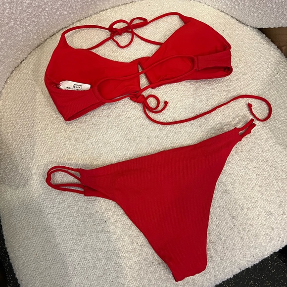 Tavik red swimsuit - Picture 4 of 5